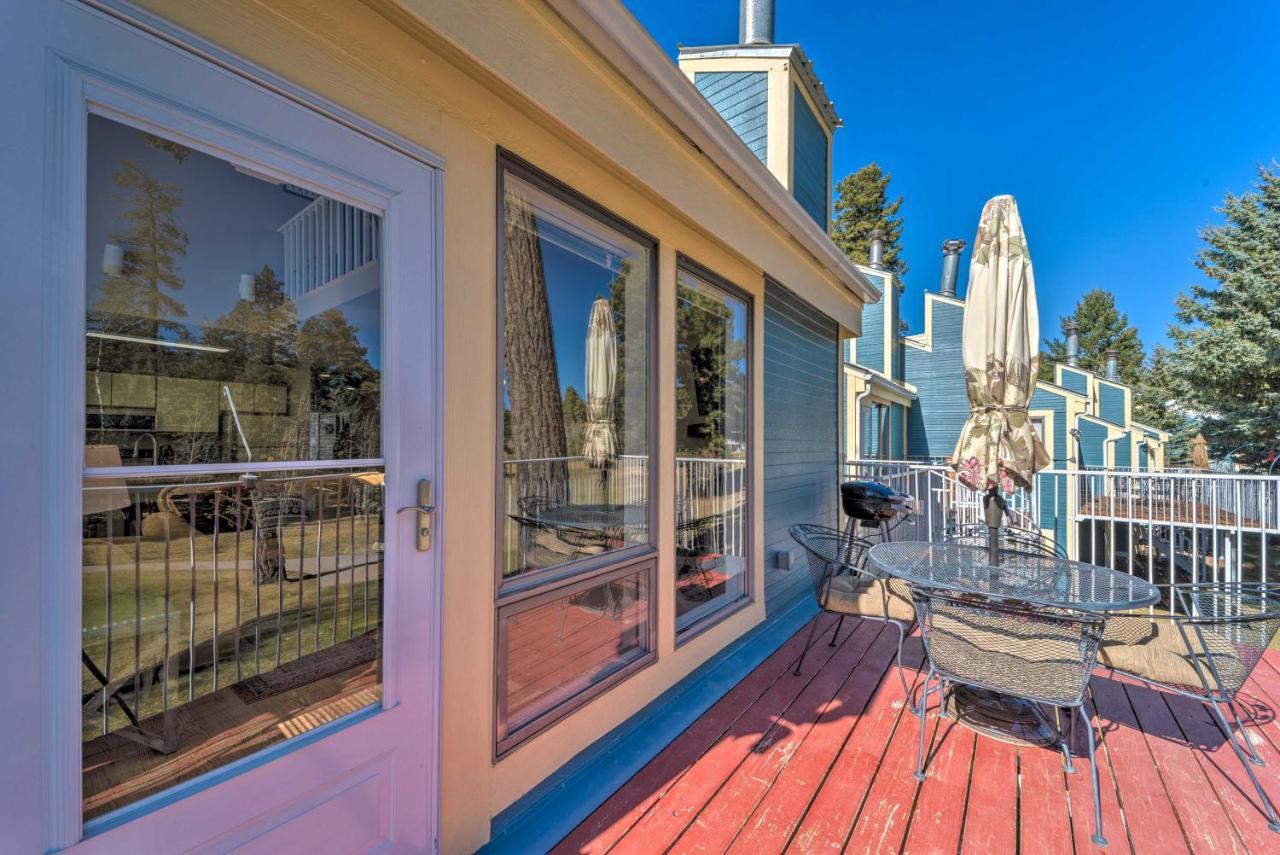 Cloudcroft Townhome With Deck - 1 Mi To Burro Ave! Eksteriør bilde